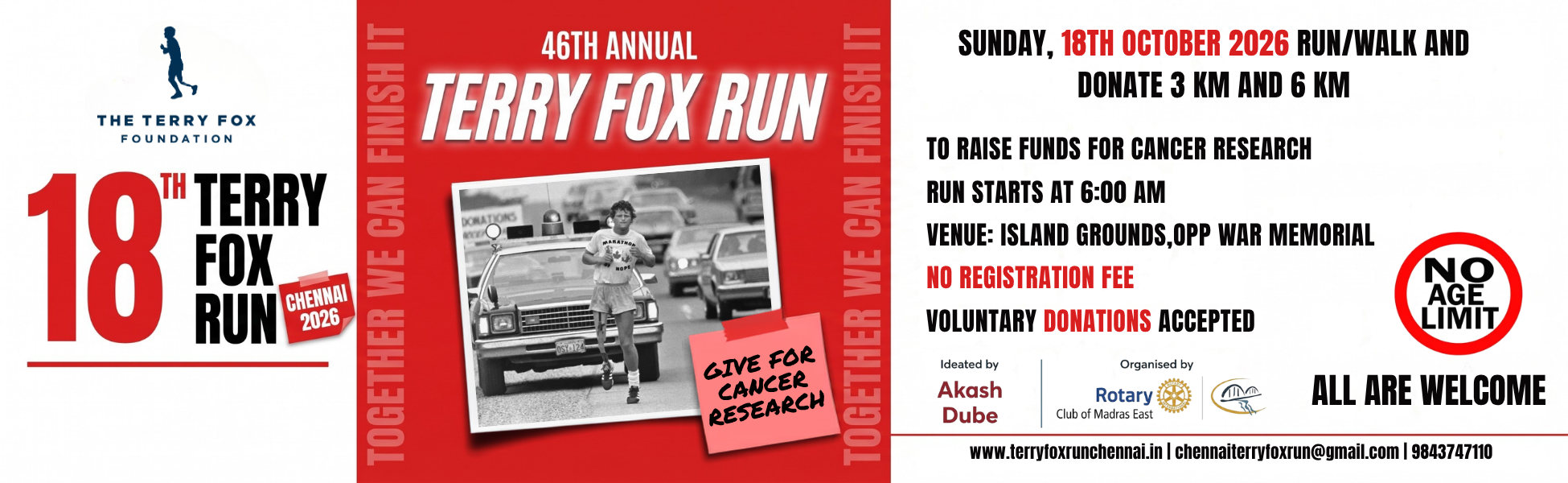 Terryfoxrun Chennai Terry Fox Run Chennai